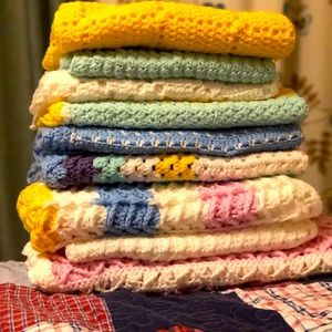 Order now I can make any size baby blanket or choose from this beautiful pile.